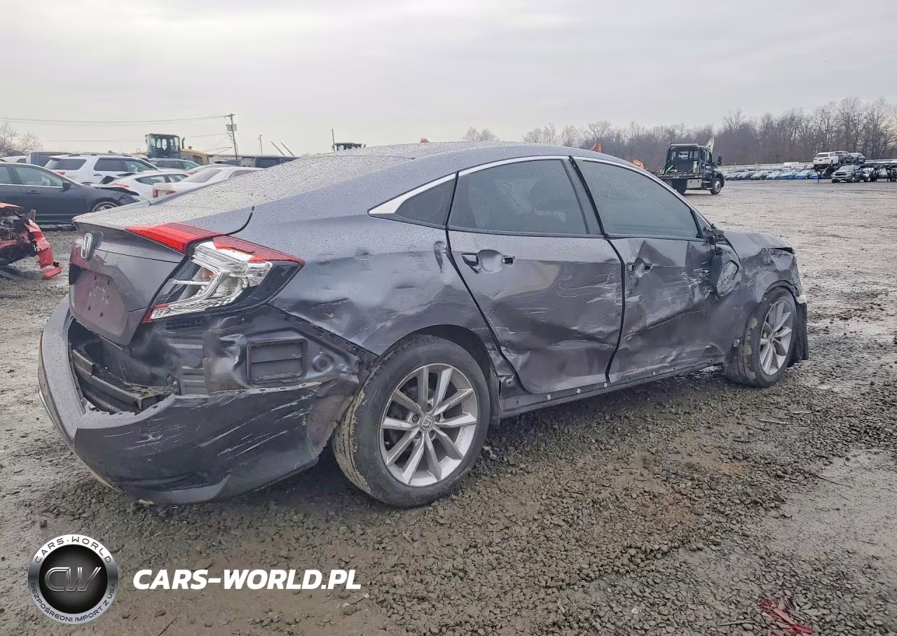 2020 Honda Civic Lx VIN:2HGFC2F69LH597403 - 3