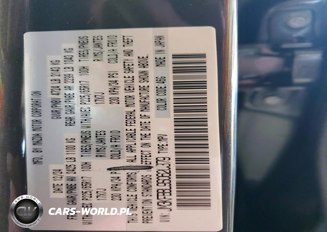 2025 Mazda Cx-5 Select VIN:JM3KFBBL9S0620379 - 13