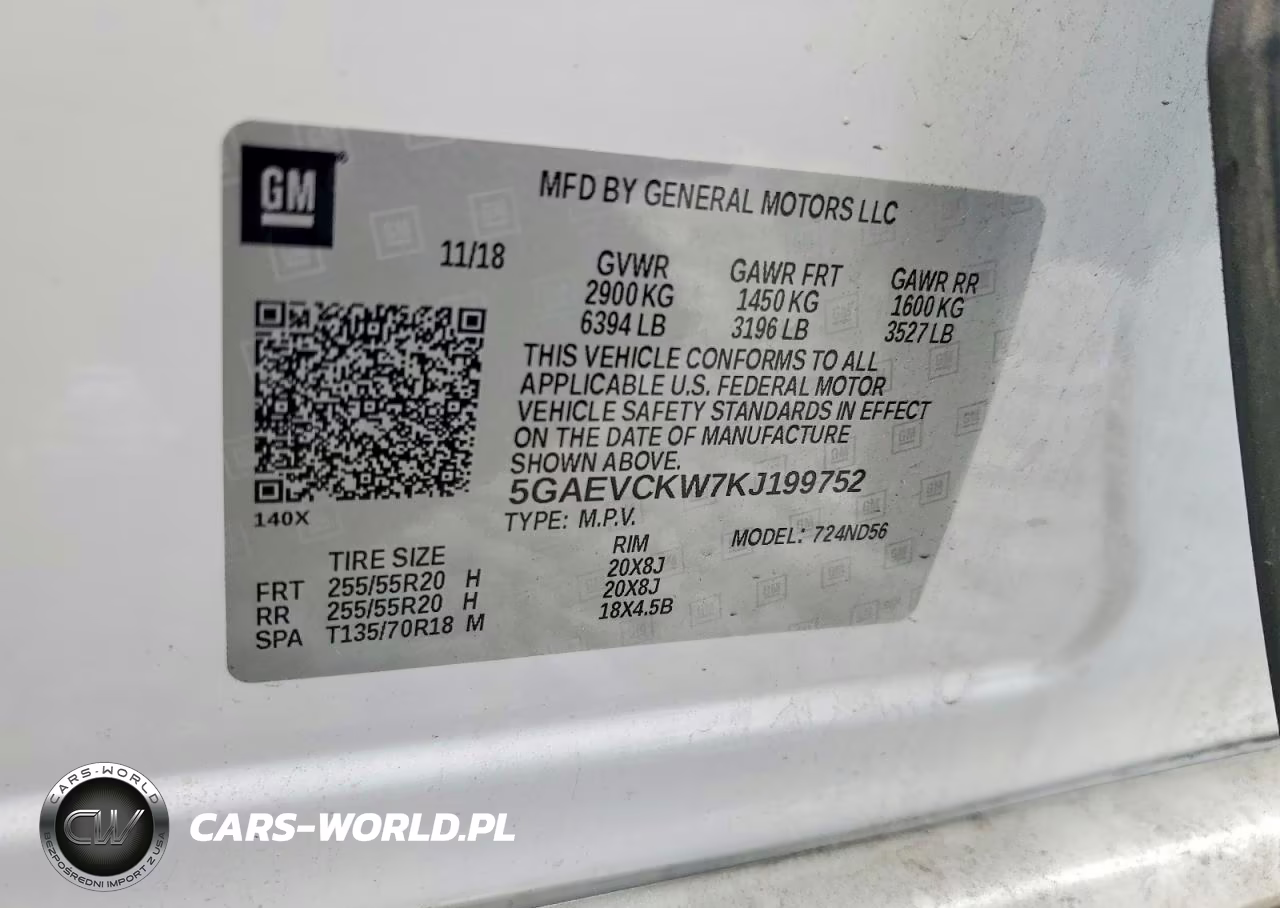2019 Buick Enclave Avenir VIN:5GAEVCKW7KJ199752 - 13