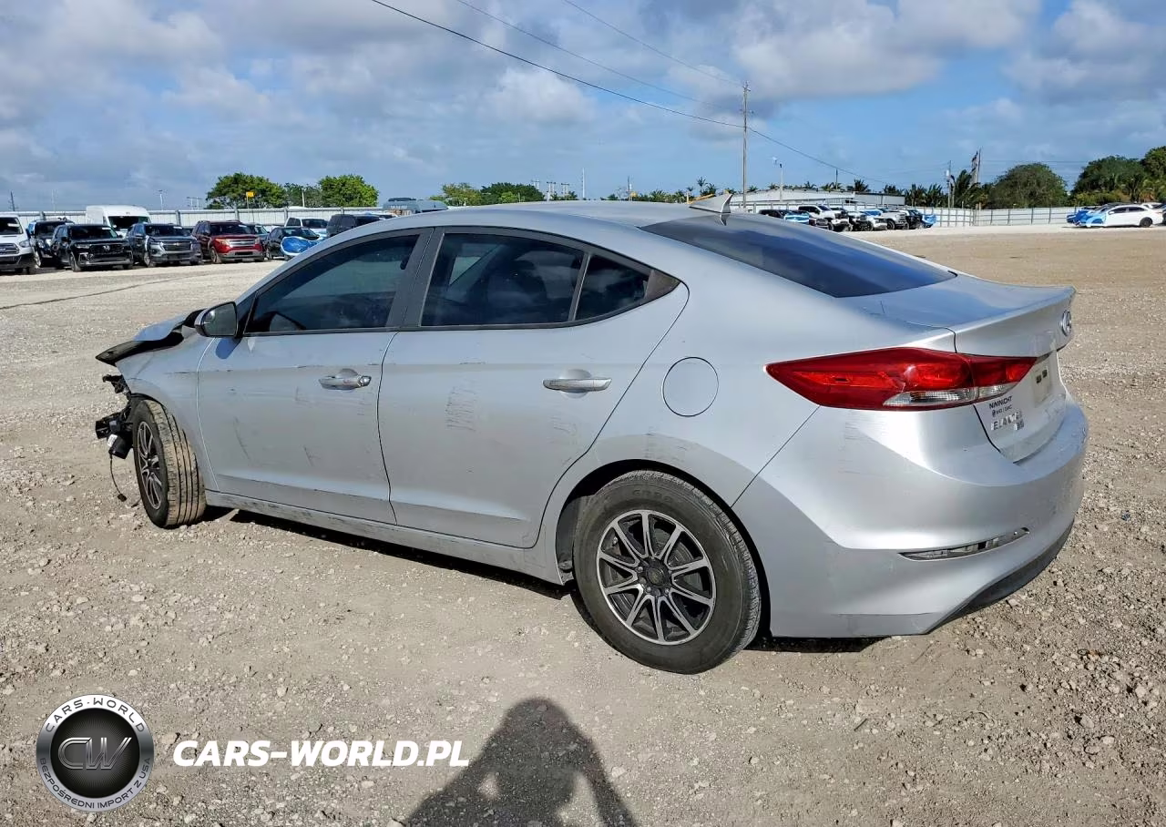 2017 Hyundai Elantra Se VIN:5NPD74LF7HH077449 - 2