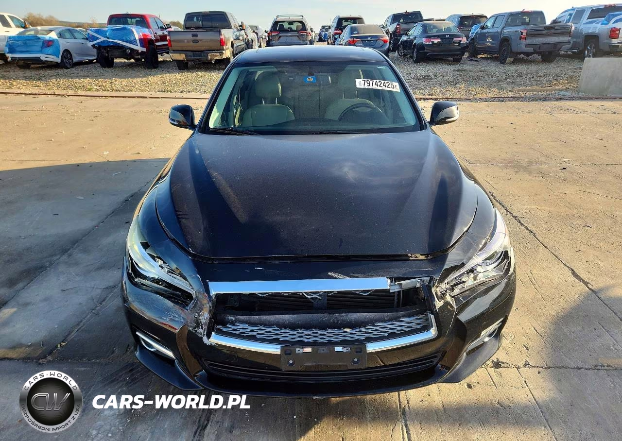 2015 Infiniti Q50 Premium VIN:JN1BV7AP3FM338429 - 5