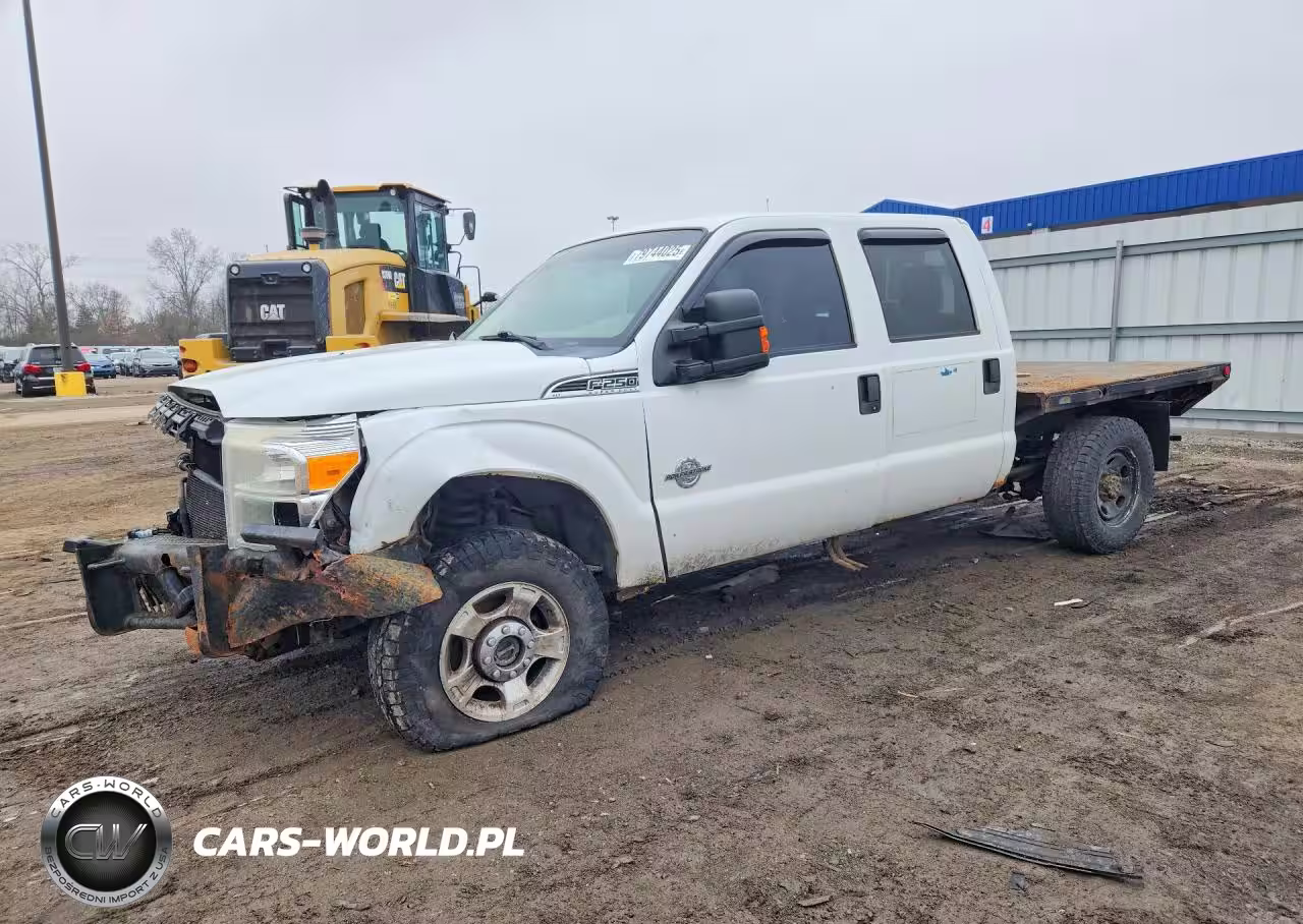 2011 Ford F250 Super Duty Flatbed Truck