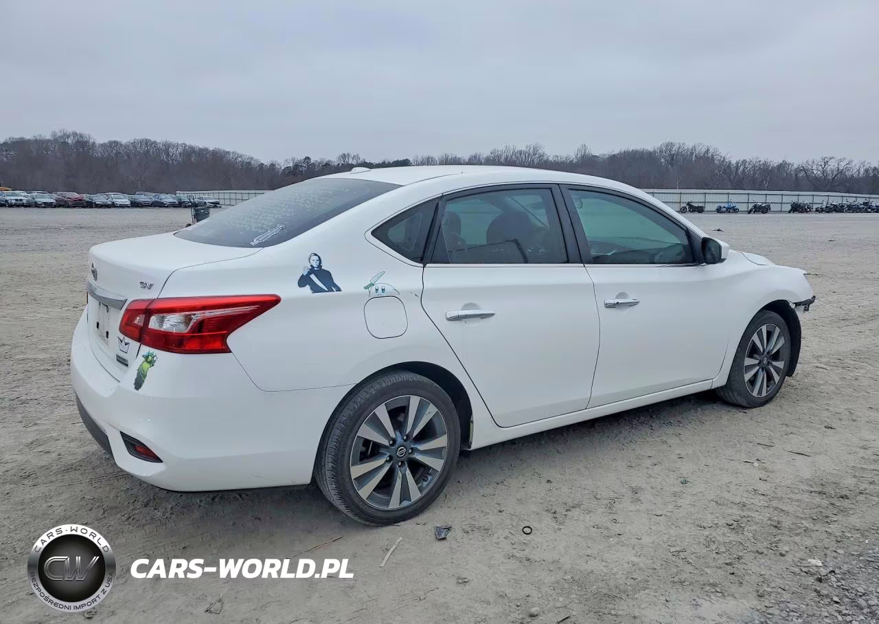 2019 Nissan Sentra Sv VIN:3N1AB7AP2KY391876 - 3