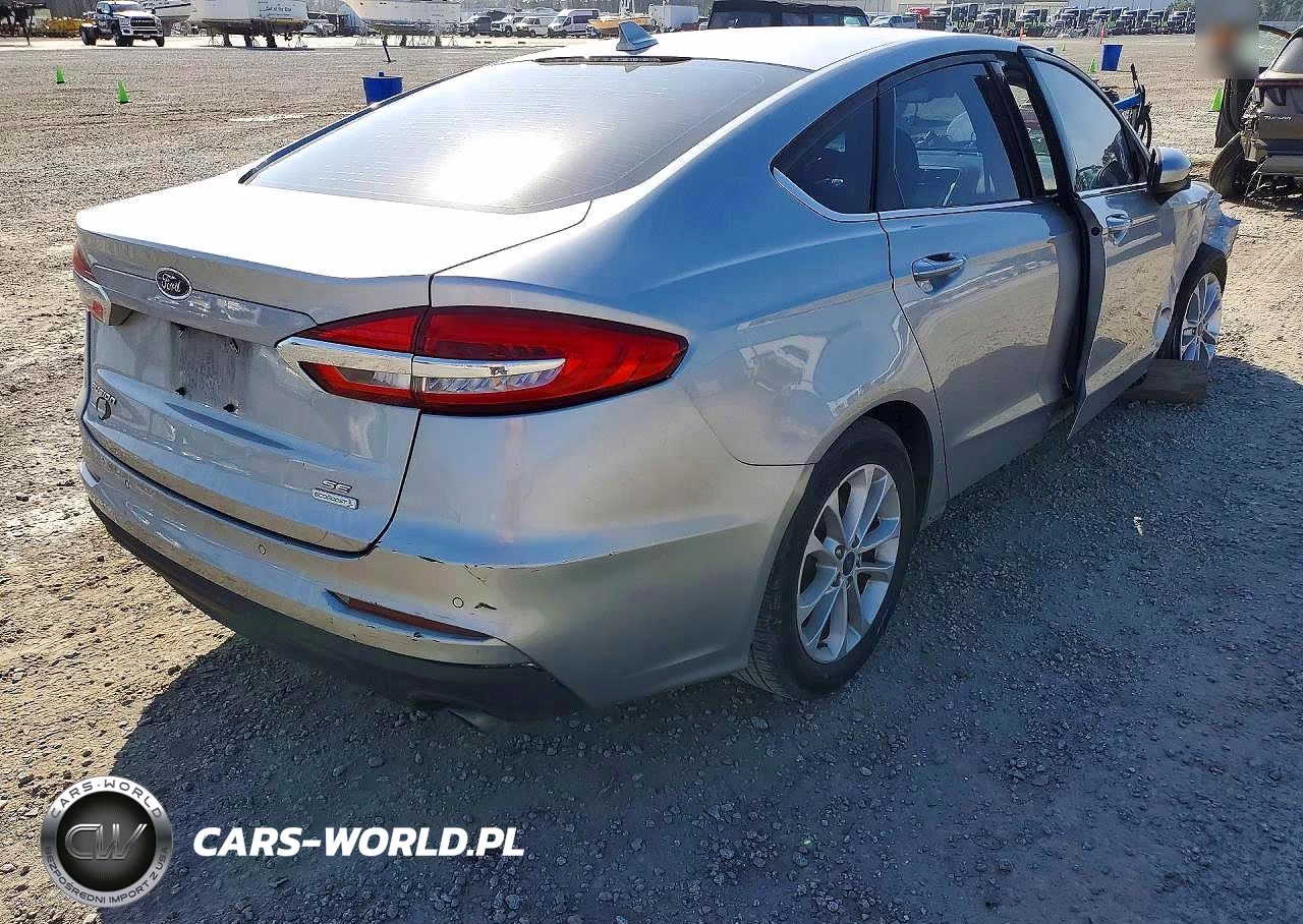 2020 Ford Fusion Se VIN:3FA6P0HD3LR102979 - 3