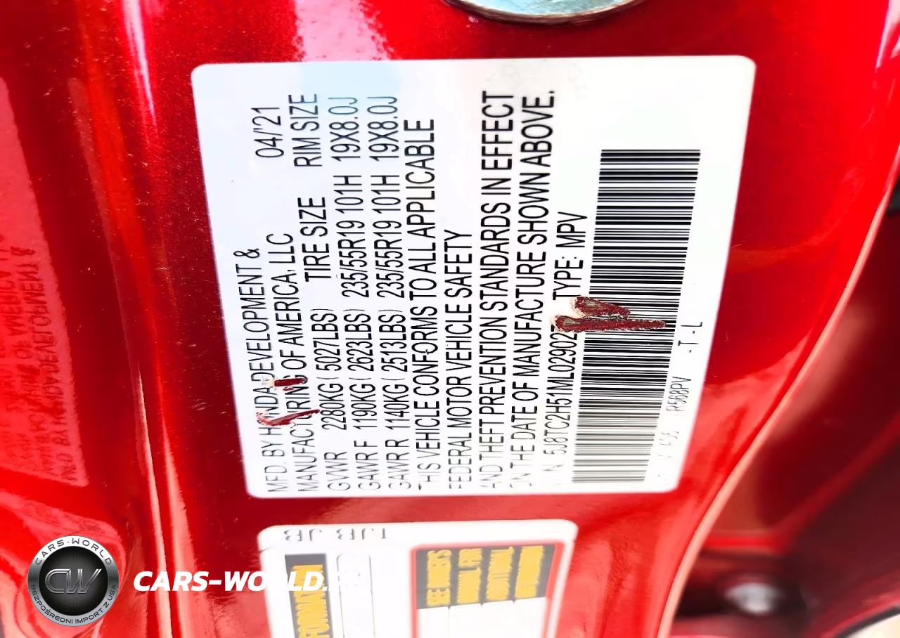2021 Acura Rdx Technology VIN:5J8TC2H51ML029027 - 13