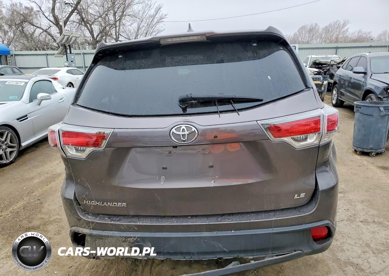 2016 Toyota Highlander Le Plus VIN:5TDZKRFH6GS183866 - 6