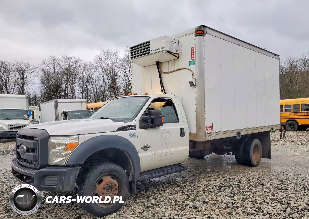 2012 Ford F550 Super Duty Refrigerated Box Truck