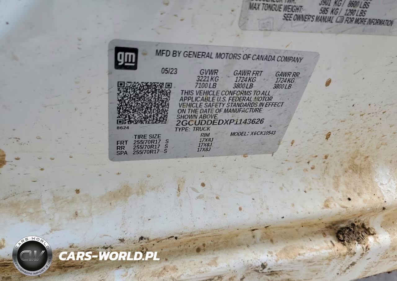 2023 Chevrolet Silverado K1500 Lt VIN:2GCUDDEDXP1143626 - 12