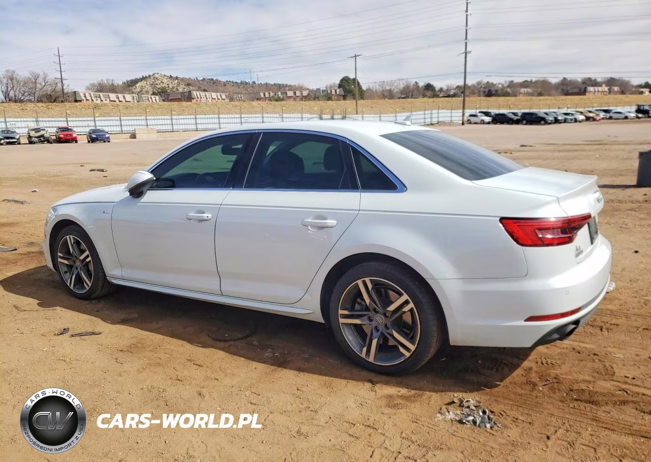 2017 Audi A4 Premium Plus VIN:WAUENAF46HN048508 - 2
