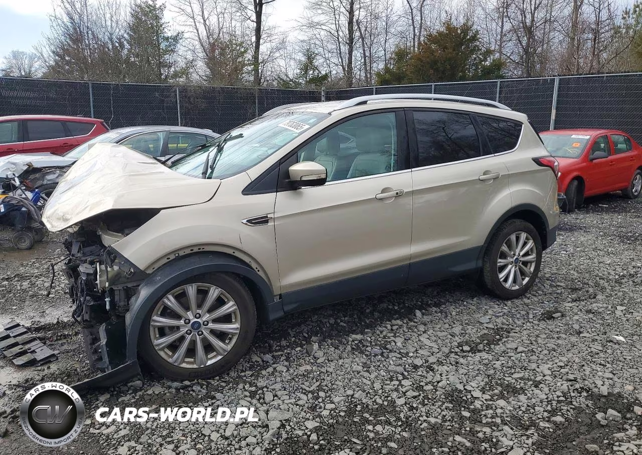 2017 Ford Escape Titanium VIN:1FMCU9JD4HUD82072 - 1