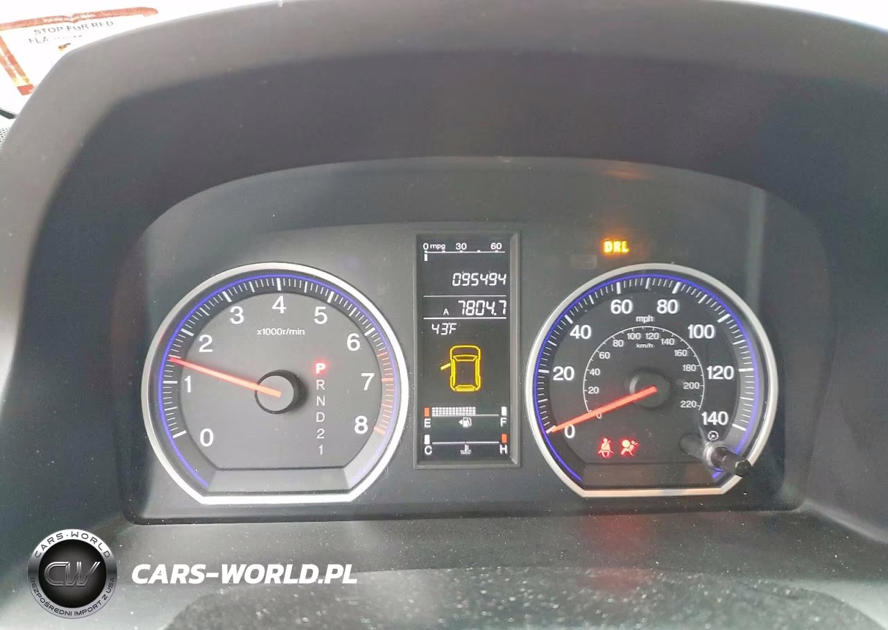 2009 Honda Cr-V Ex VIN:5J6RE48519L011577 - 9