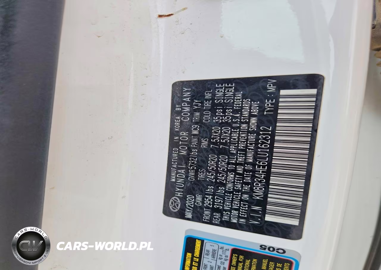 2020 Hyundai Palisade Sel VIN:KM8R34HE6LU162312 - 14