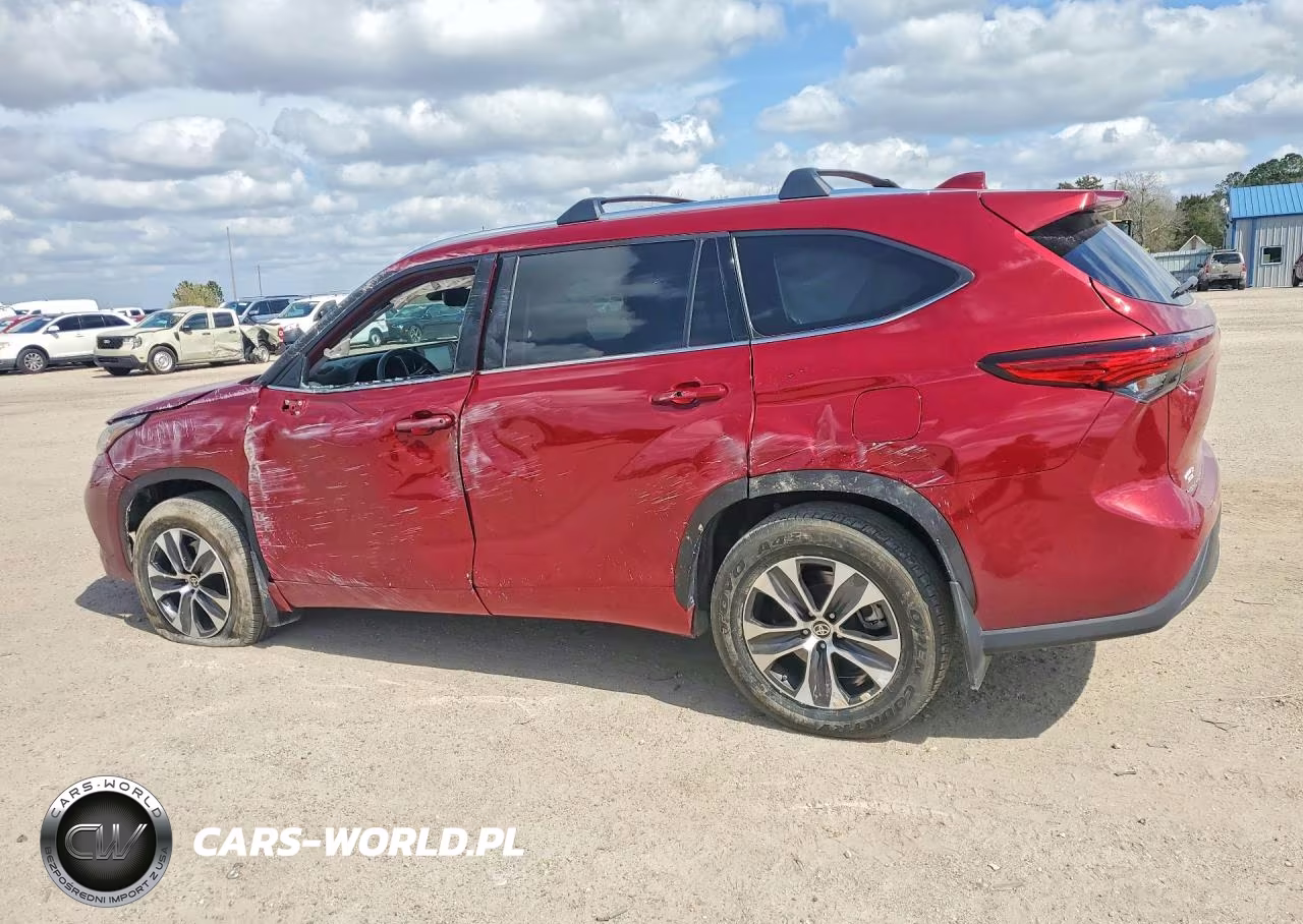 2020 Toyota Highlander Xle VIN:5TDGZRBH1LS017547 - 2