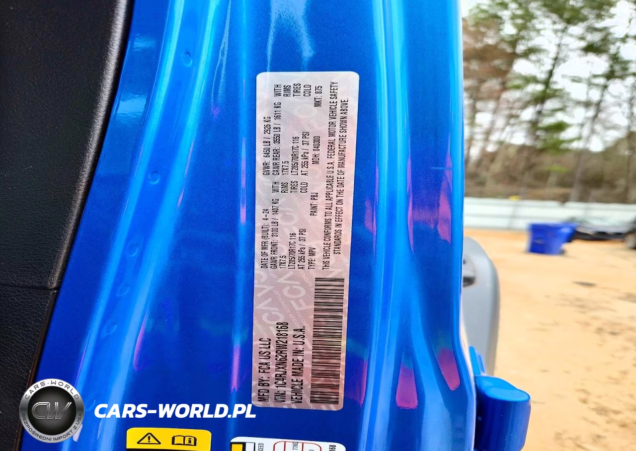 2024 Jeep Wrangler 4Xe VIN:1C4RJXN62RW218168 - 13