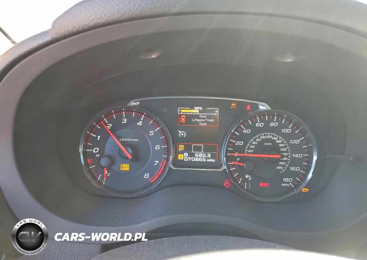 2019 Subaru Wrx Limited VIN:JF1VA1H63K9830395 - 9