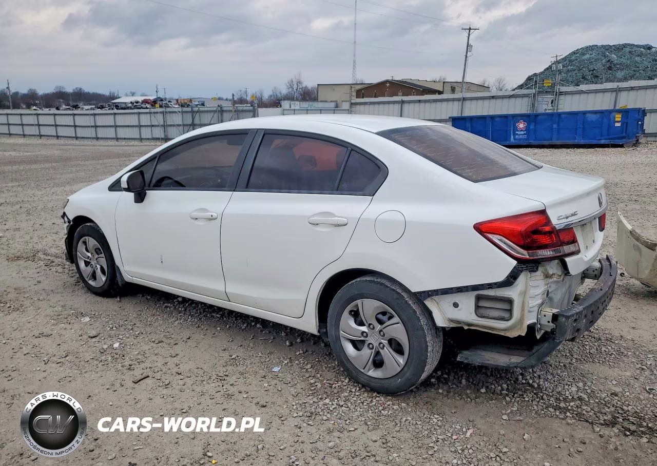2015 Honda Civic Lx VIN:19XFB2F51FE080850 - 2