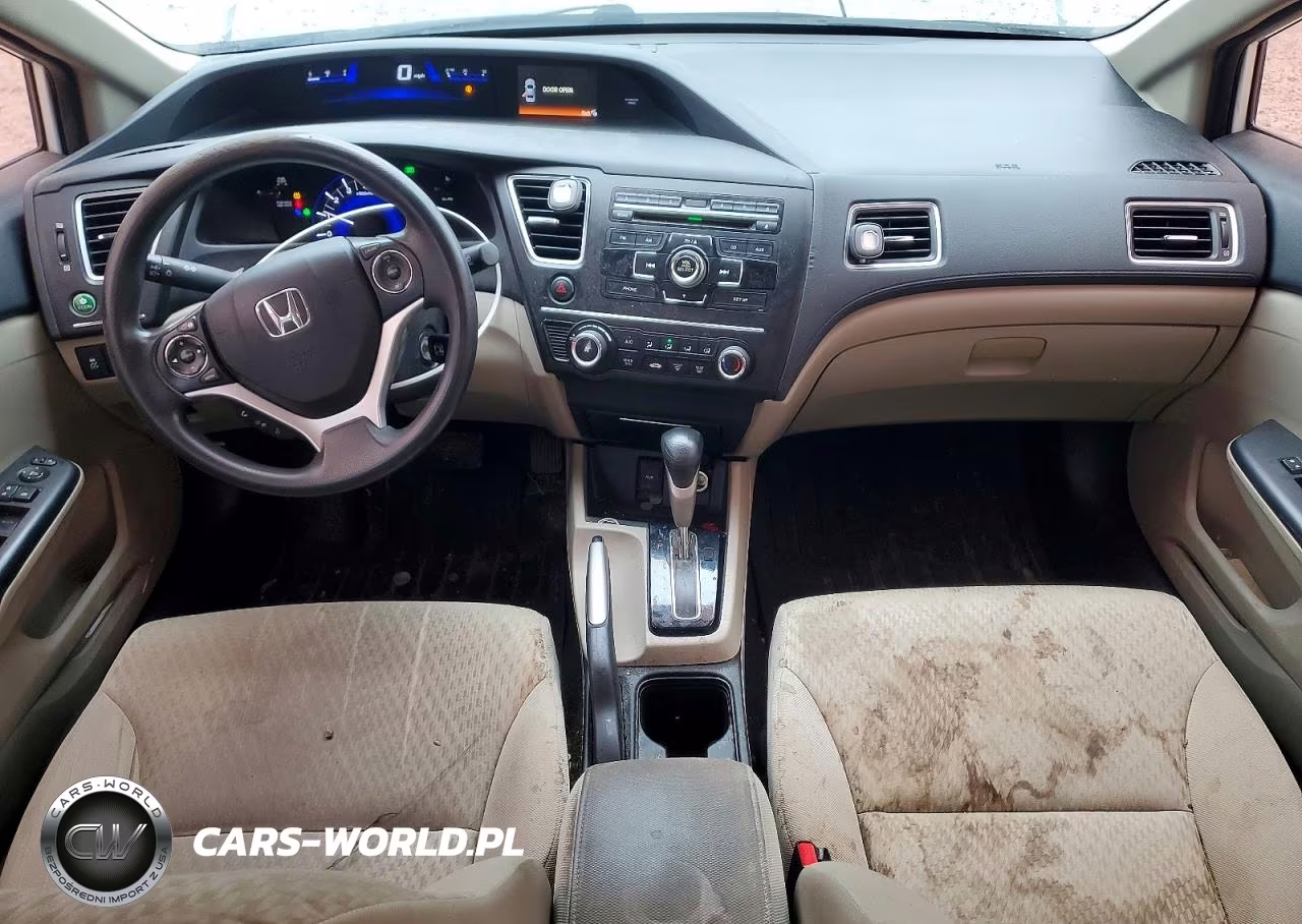 2015 Honda Civic Lx VIN:19XFB2F51FE080850 - 8