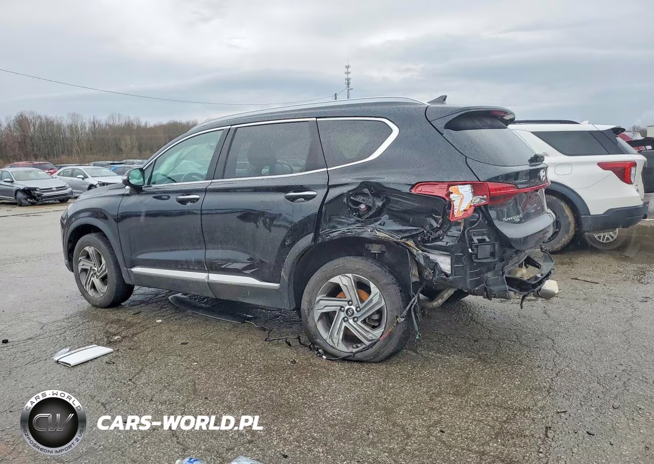 2021 Hyundai Santa Fe Sel VIN:5NMS6DAJ3MH371343 - 2