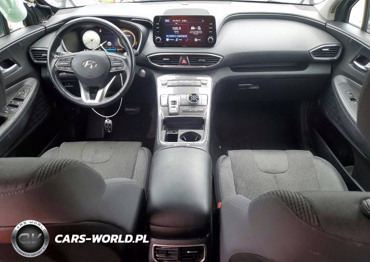 2021 Hyundai Santa Fe Sel VIN:5NMS6DAJ3MH371343 - 8