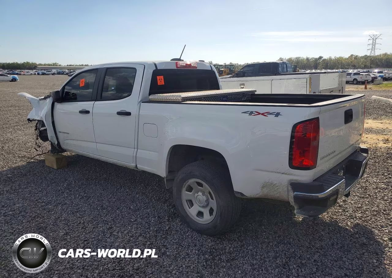 2022 Chevrolet Colorado VIN:1GCGTBEN7N1219142 - 2
