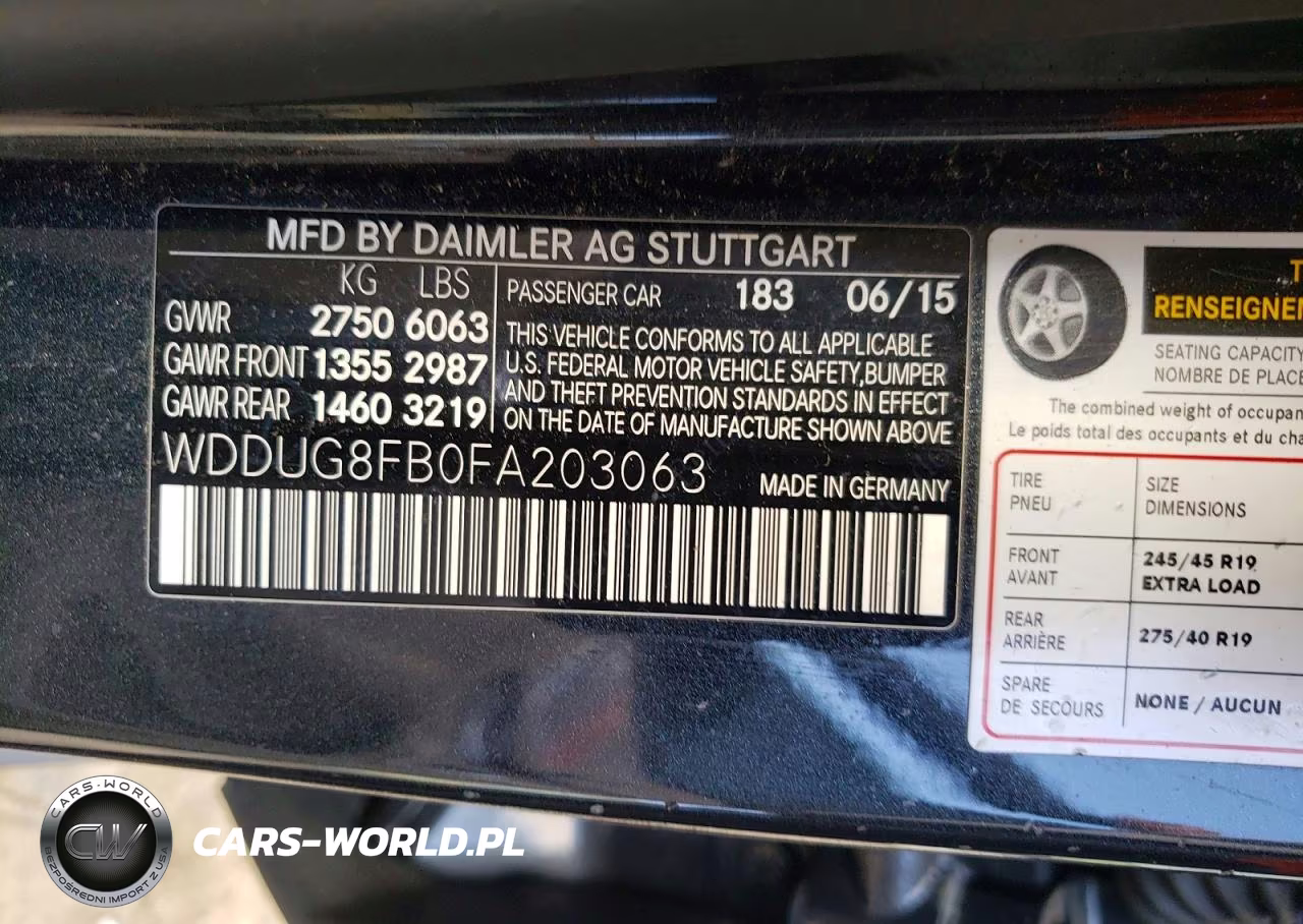 2015 Mercedes-Benz S 550 4Matic VIN:WDDUG8FB0FA203063 - 12