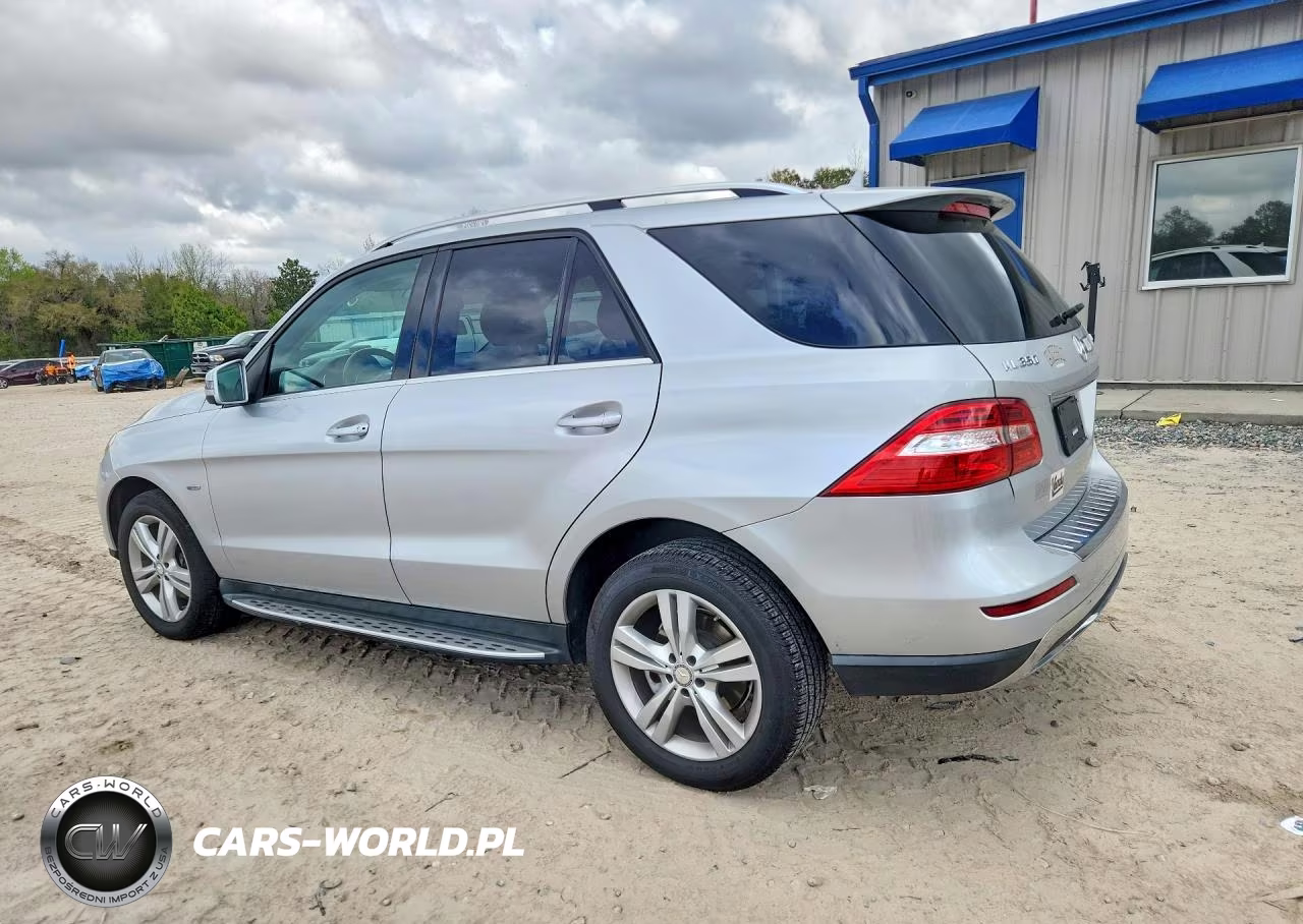 2012 Mercedes-Benz Ml 350 4Matic VIN:4JGDA5HB9CA033199 - 2