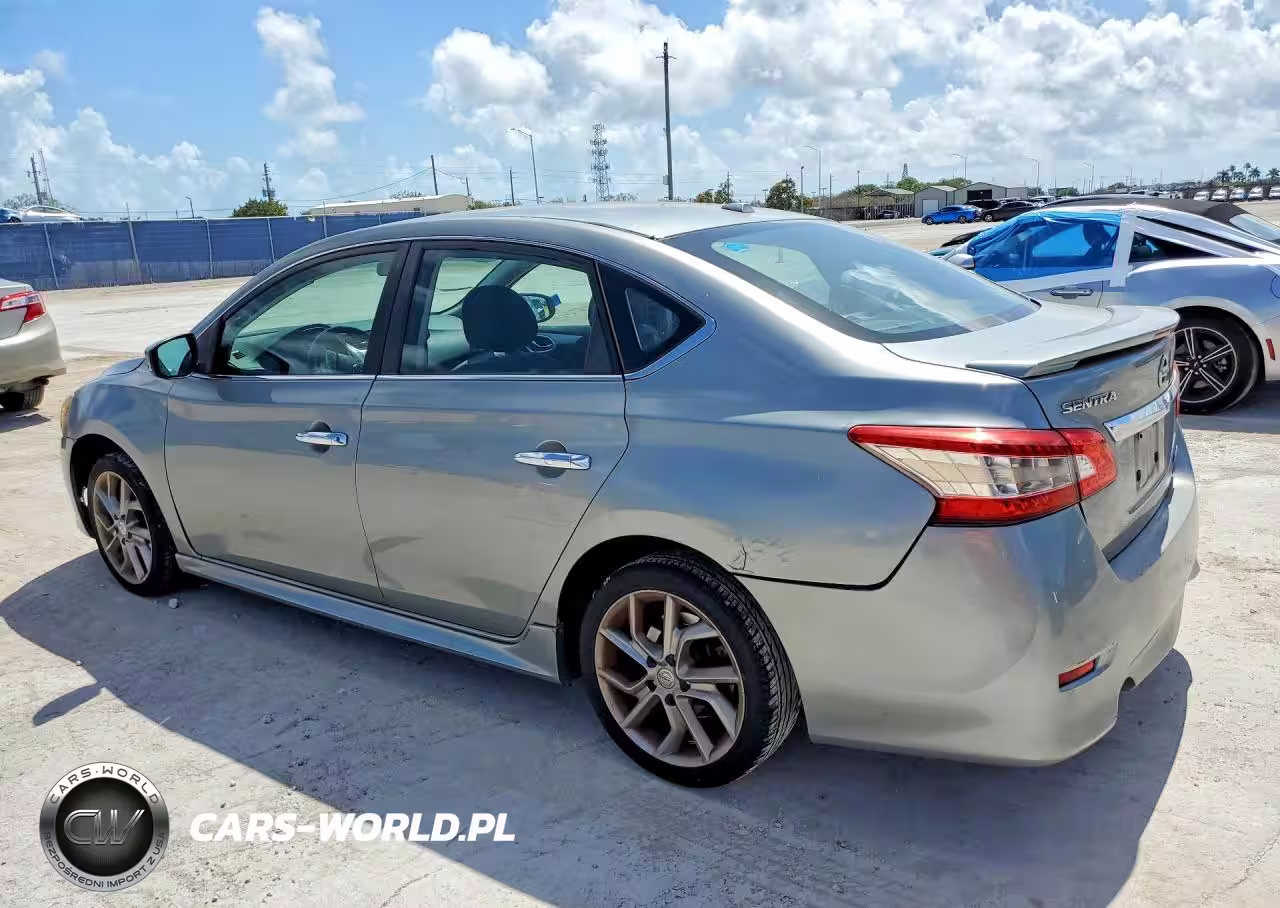 2013 Nissan Sentra S VIN:3N1AB7AP3DL658099 - 2