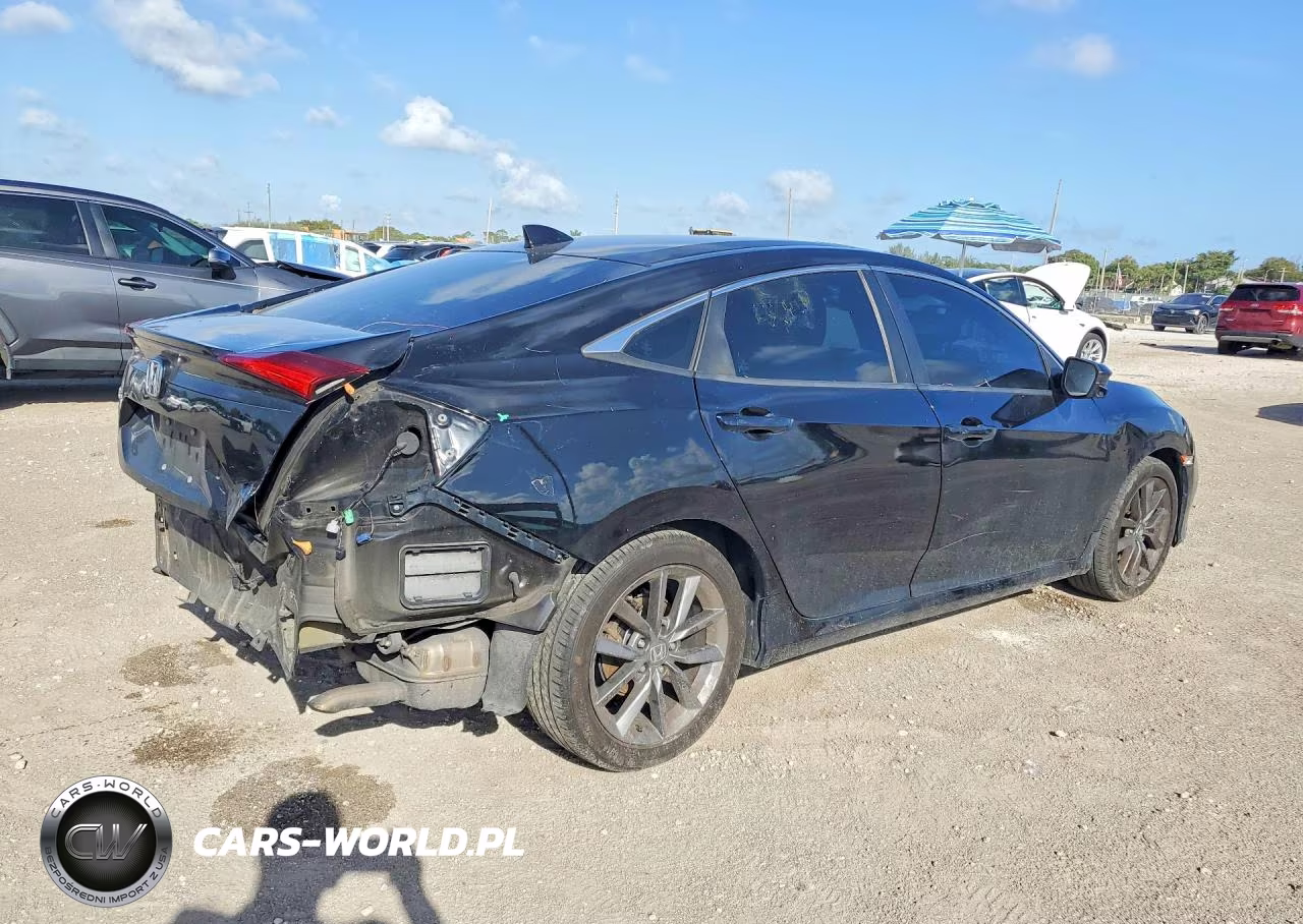 2019 Honda Civic Ex VIN:2HGFC1F35KH651388 - 3