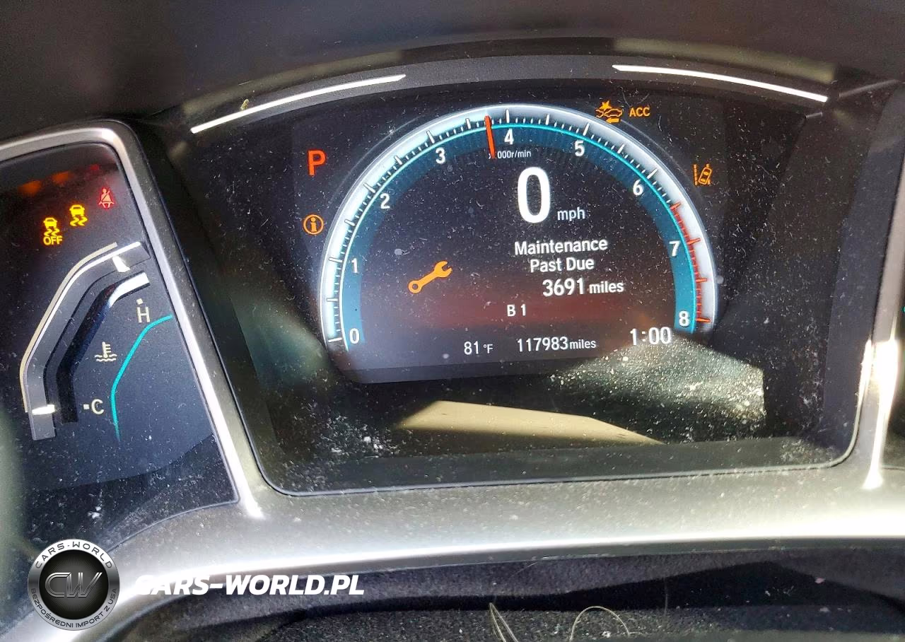 2019 Honda Civic Ex VIN:2HGFC1F35KH651388 - 9