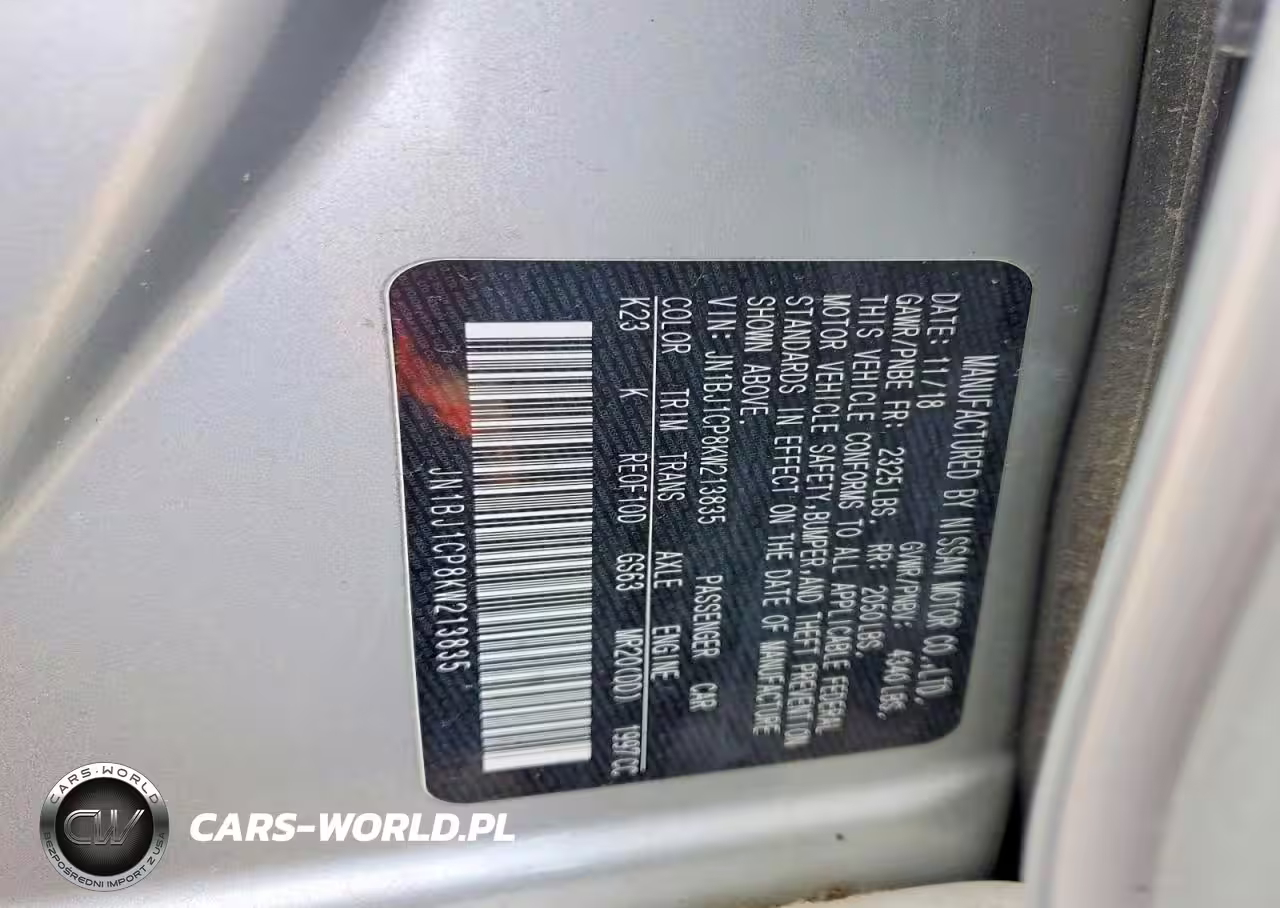 2019 Nissan Rogue Sport Sv VIN:JN1BJ1CP8KW213835 - 12