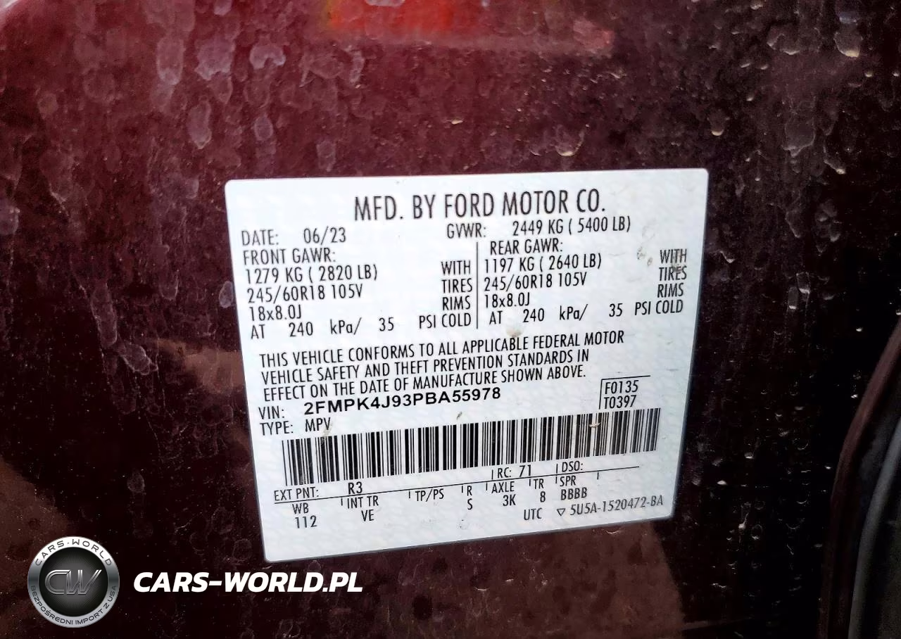 2023 Ford Edge Sel VIN:2FMPK4J93PBA55978 - 13