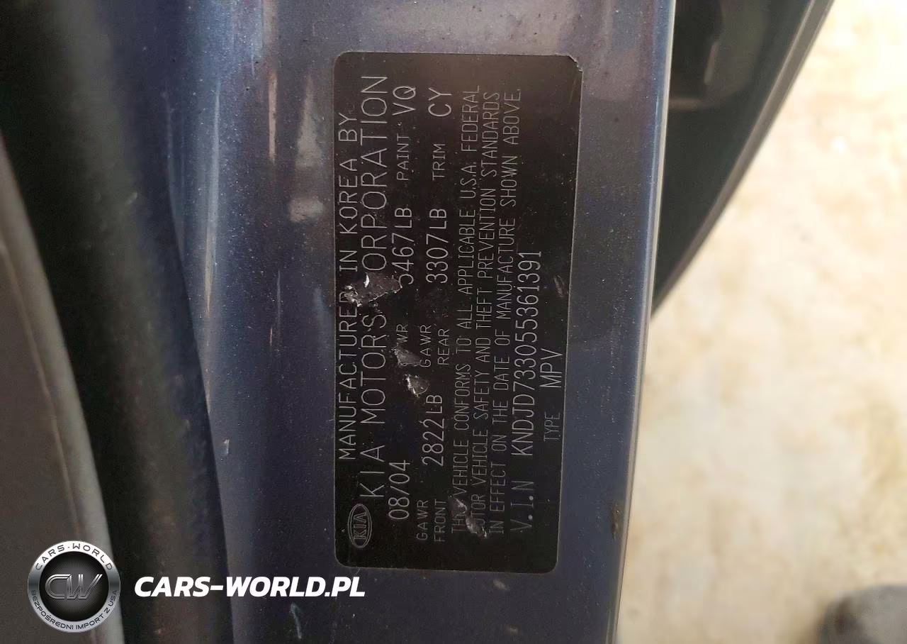 2005 Kia Sorento Lx VIN:KNDJD733055361391 - 13