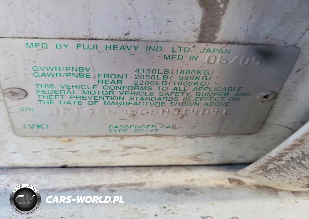 2006 Subaru Forester 2.5X VIN:JF1SG63606H714041 - 14