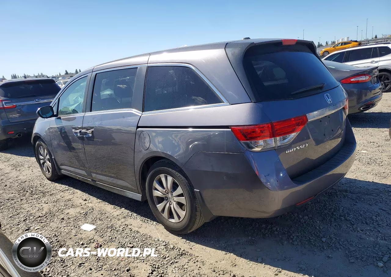 2015 Honda Odyssey Exl VIN:5FNRL5H67FB117184 - 2