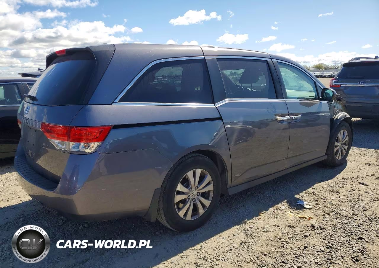 2015 Honda Odyssey Exl VIN:5FNRL5H67FB117184 - 3