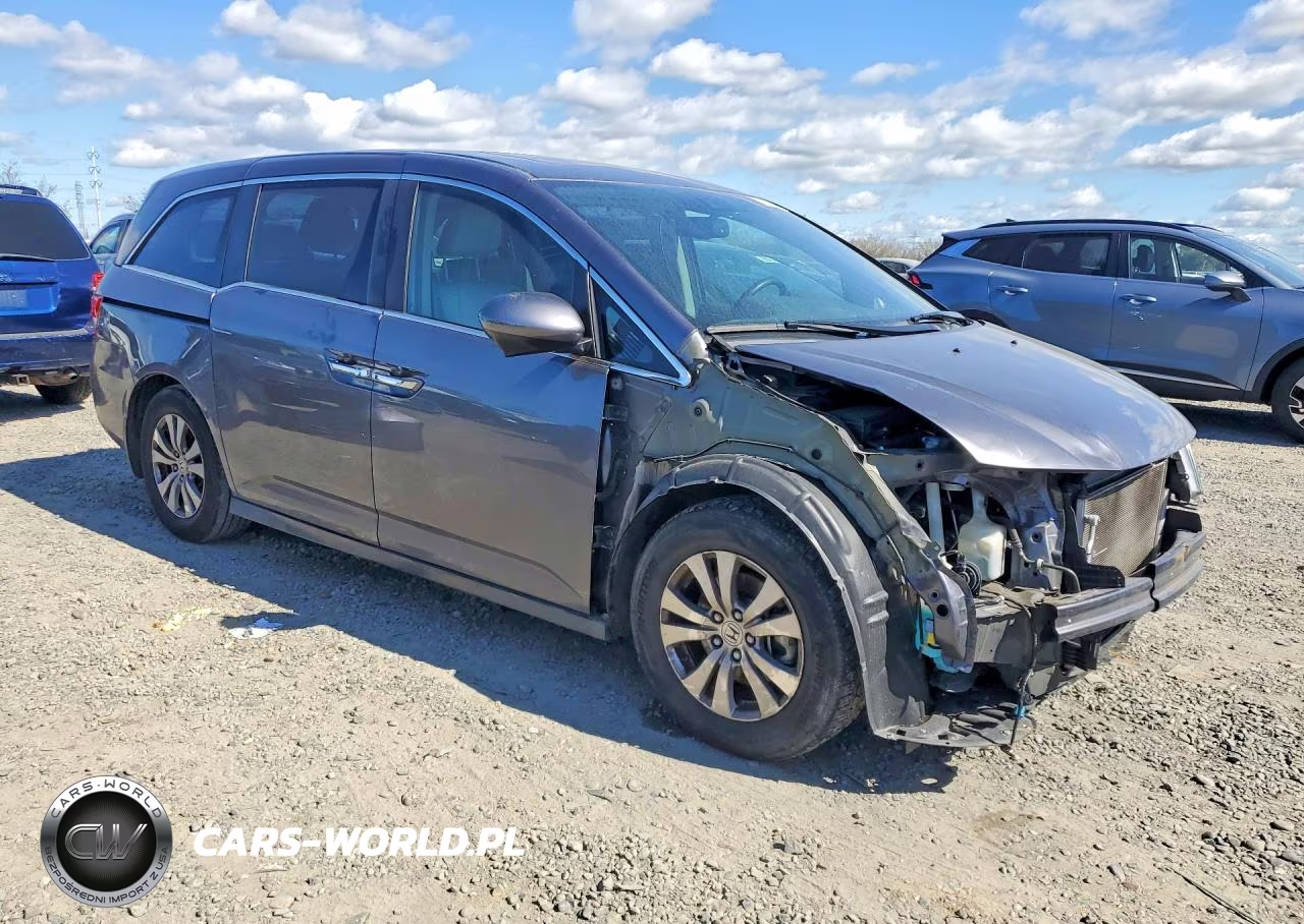 2015 Honda Odyssey Exl VIN:5FNRL5H67FB117184 - 4
