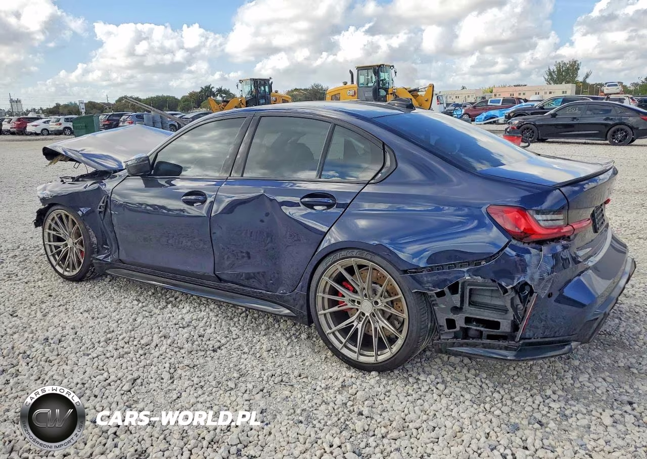 2022 BMW M3 Competition VIN:WBS33AY0XNFM81189 - 2