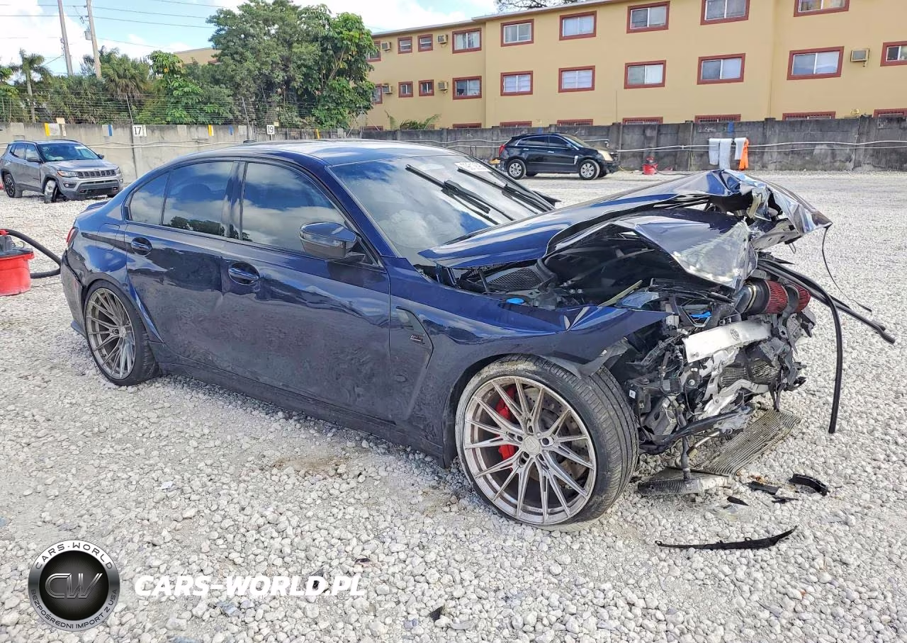 2022 BMW M3 Competition VIN:WBS33AY0XNFM81189 - 4