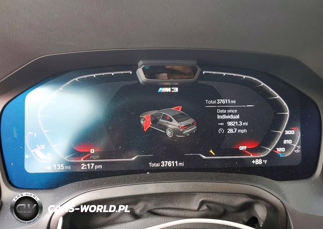 2022 BMW M3 Competition VIN:WBS33AY0XNFM81189 - 9