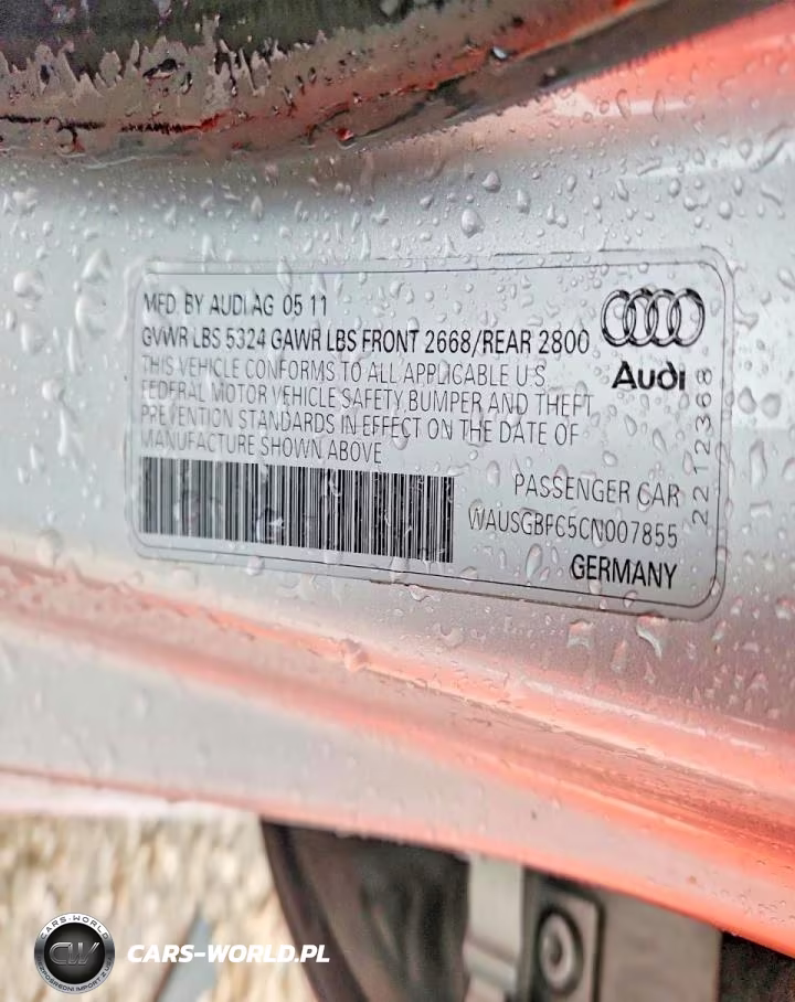 2012 Audi A7 Prestige VIN:WAUSGBFC5CN007855 - 12