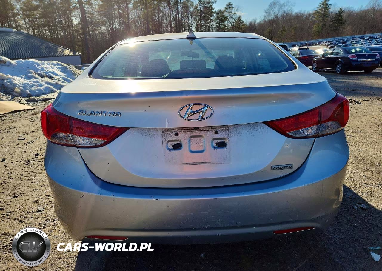 2012 Hyundai Elantra Limited VIN:KMHDH4AE4CU291719 - 6