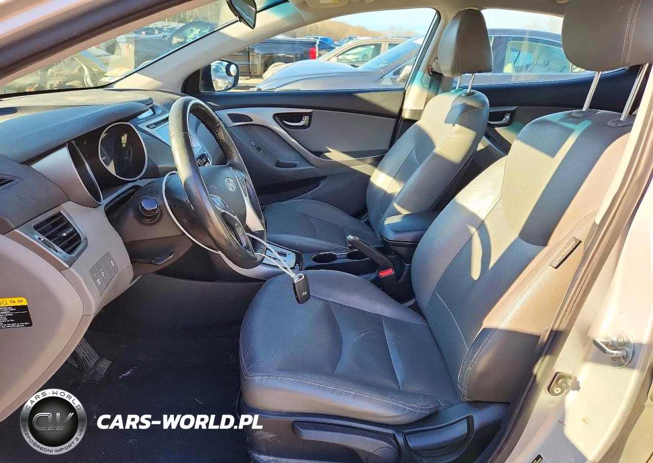 2012 Hyundai Elantra Limited VIN:KMHDH4AE4CU291719 - 7