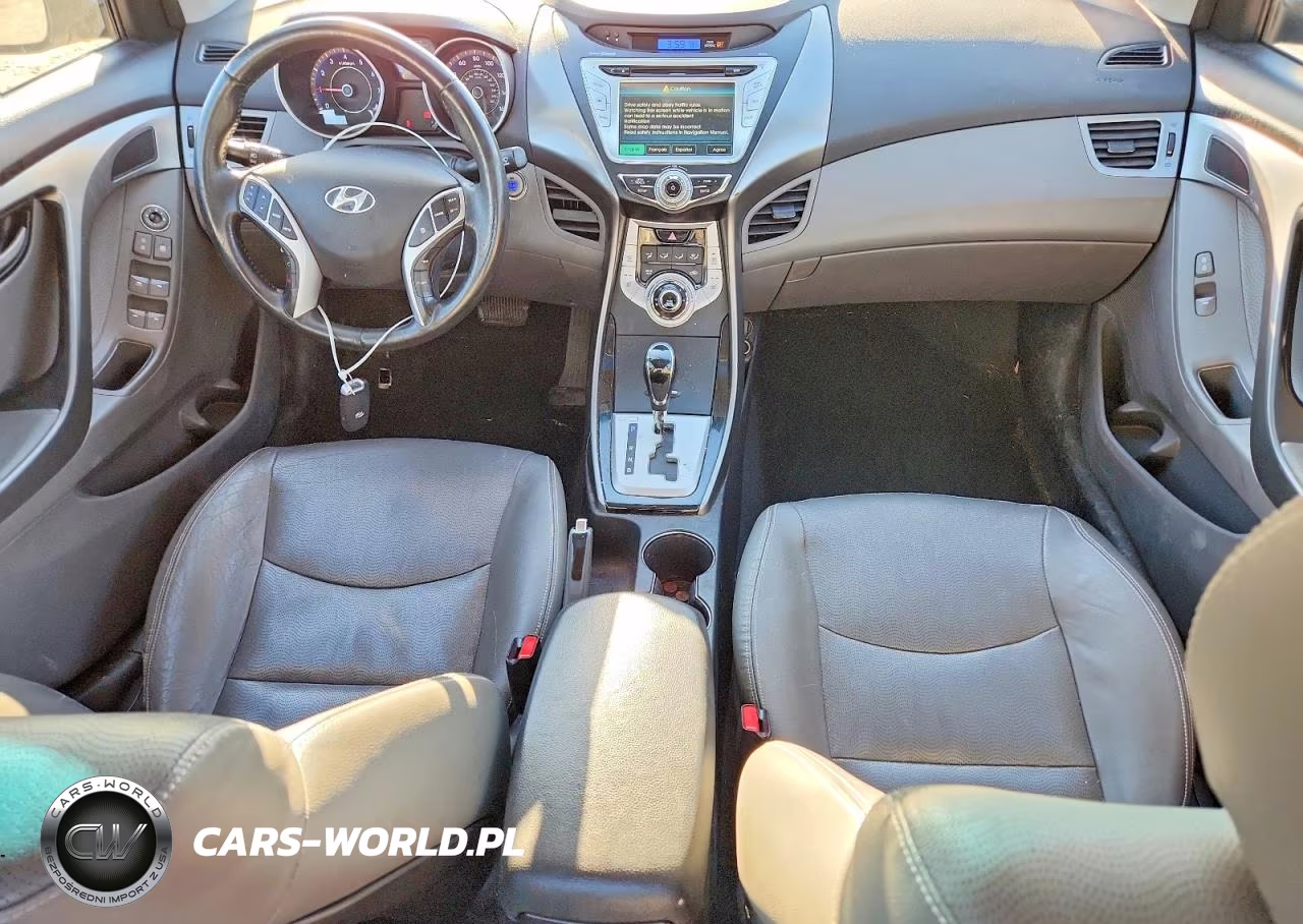 2012 Hyundai Elantra Limited VIN:KMHDH4AE4CU291719 - 8