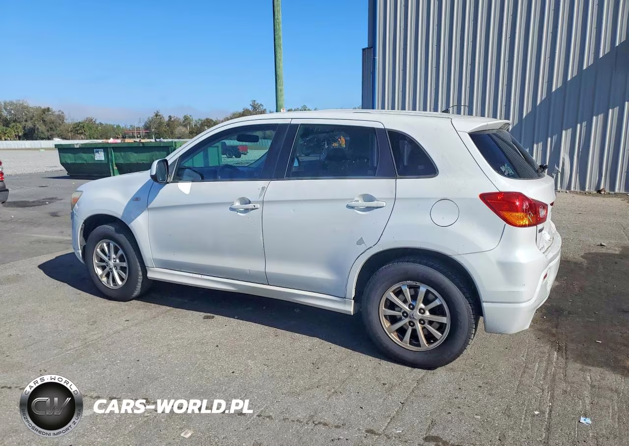 2011 Mitsubishi Outlander Sport Es VIN:JA4AP3AU6BZ001357 - 2