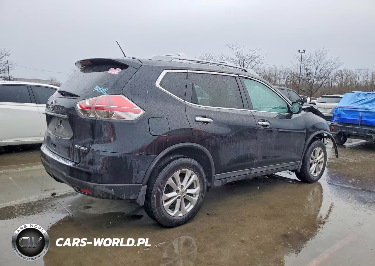 2016 Nissan Rogue Sv VIN:5N1AT2MM9GC879734 - 3