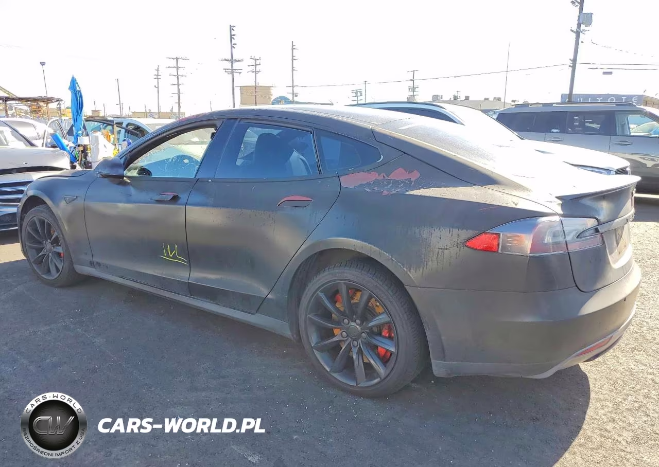 2014 Tesla Model S VIN:5YJSA1S18EFP57058 - 2