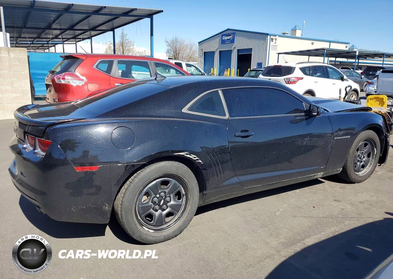 2013 Chevrolet Camaro Ls VIN:2G1FE1E39D9119710 - 3