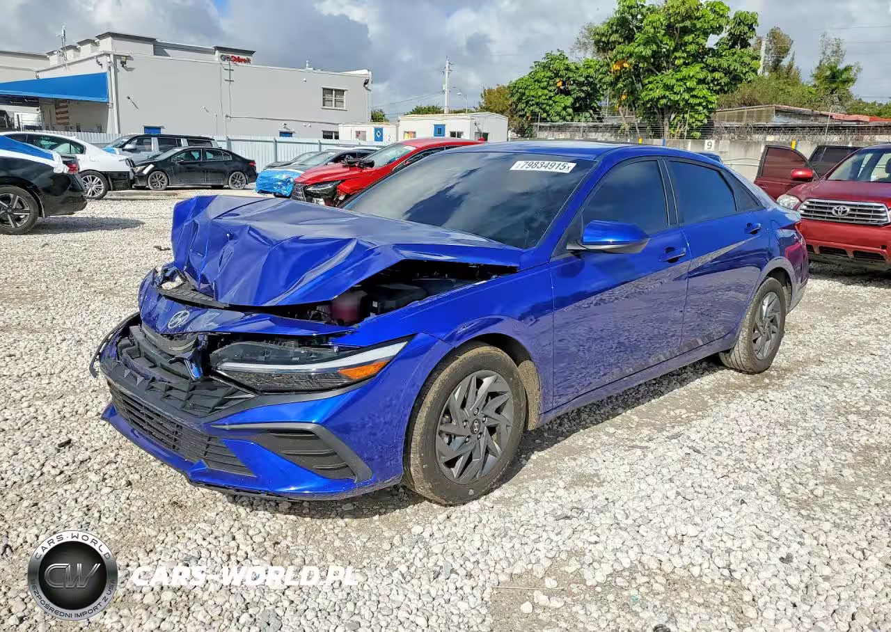2024 Hyundai Elantra Hybrid Blue