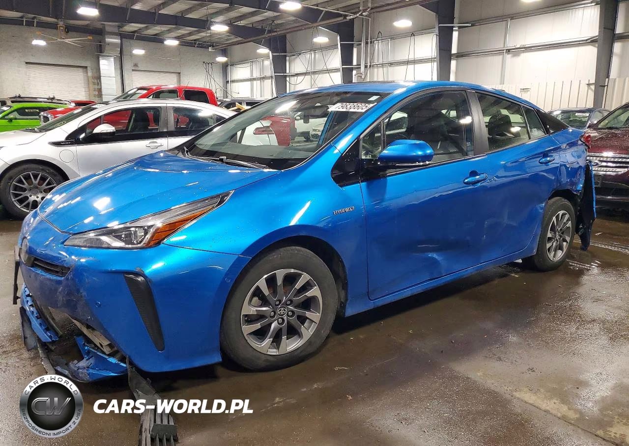 2019 Toyota Prius Xle VIN:JTDKARFU9K3100202 - 1