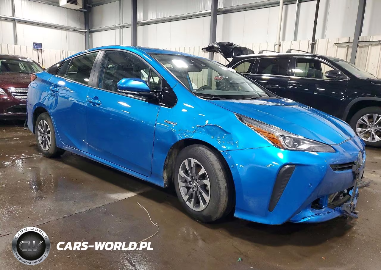 2019 Toyota Prius Xle VIN:JTDKARFU9K3100202 - 4